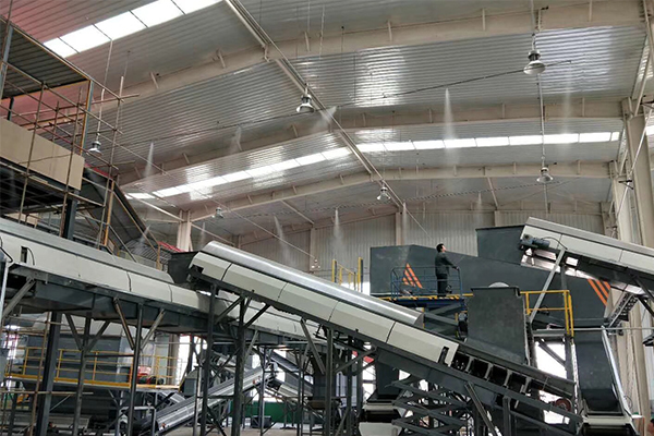 車間噴霧降溫系統(tǒng)（內(nèi)附噴霧視頻）